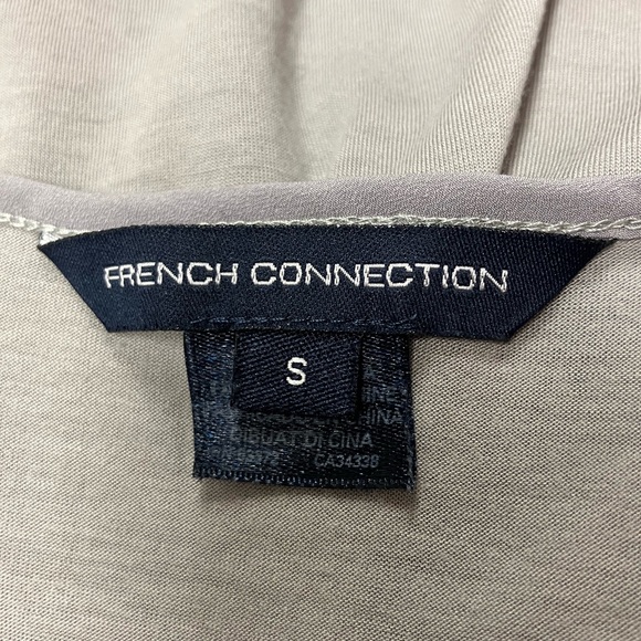 French Connection top, light gray, S - Picture 3 of 4